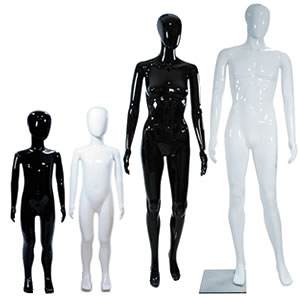Our New Plastic Mannequin Family